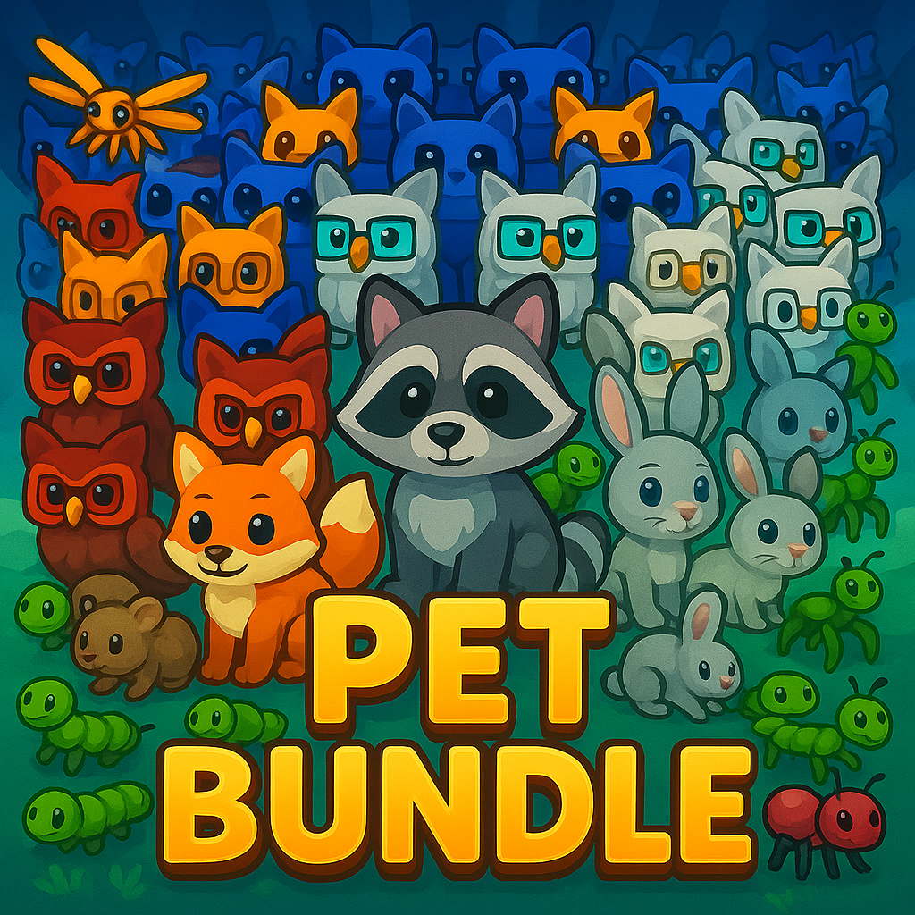 Grow A Garden Pet Bundles (Discord or Live chat REQUIRED)