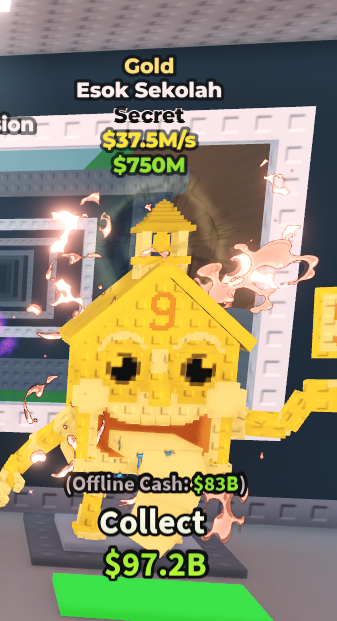 Gold Esok Sekolah 37.5m/s (Discord Required)