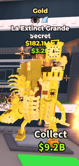 Gold La Extinct Grande 182.1m/s (Discord Required)