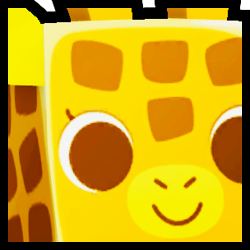 Huge Golden Giraffe