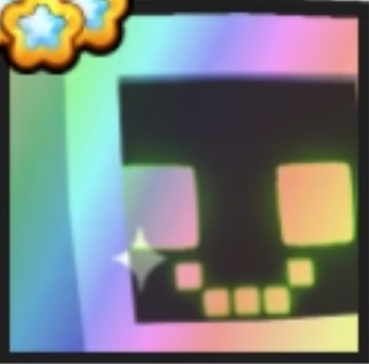 Huge Rainbow Happy Computer