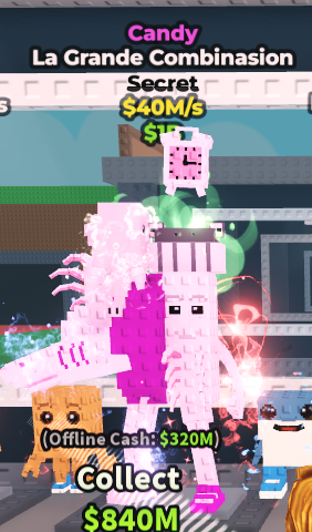 Candy La Grande Combinasion 40m/s (Discord Required)
