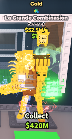 Gold La Grande Combinasion 52.5m/s (Discord Required)