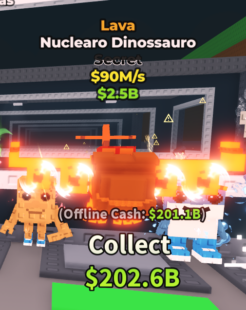 Nuclearo Dinossauro 90m/s (Discord Required)